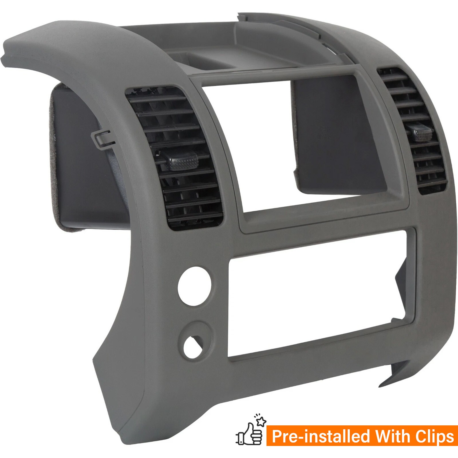 Center Dash Console Bezel Panel Cluster Lid  For 2005-2020 06 16 Nissan Frontier