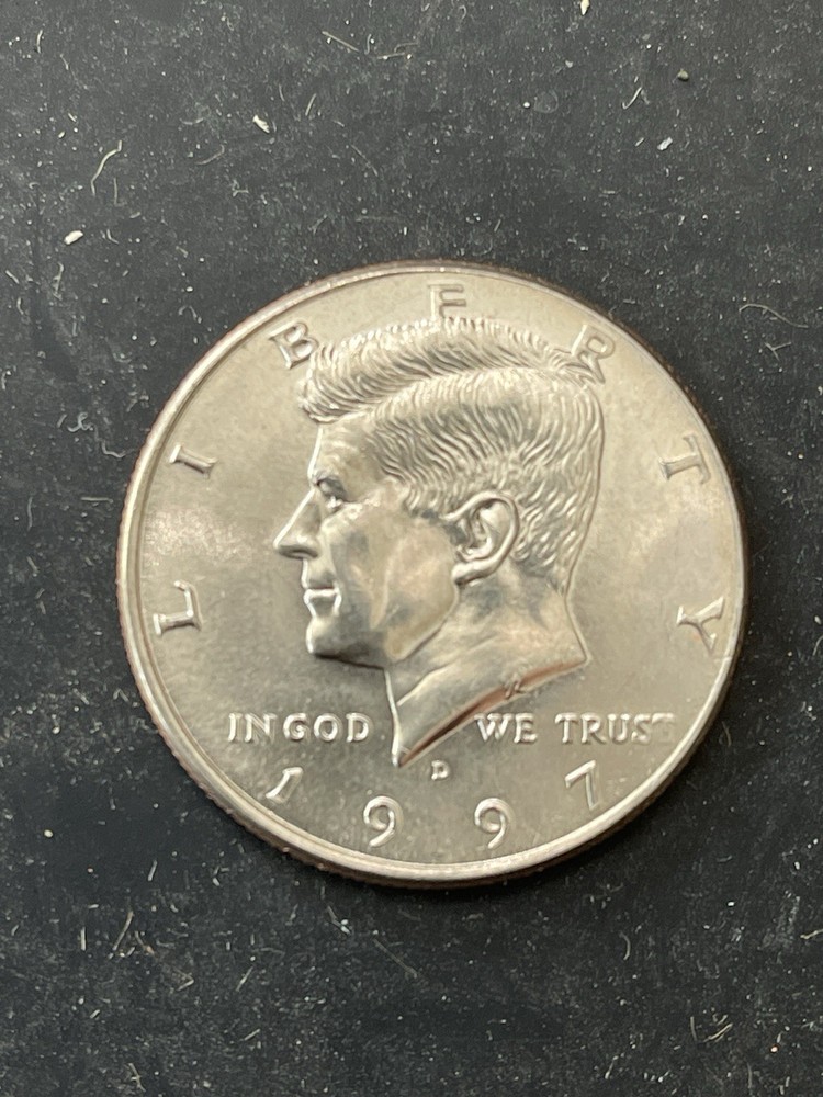 1997-D FULL ROLLS MINT STATE UNCIRCULATED KENEDY HALF DOLLARS