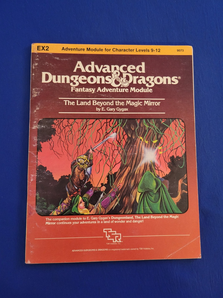 The Land Beyond the Magic Mirror Adventure Module - AD&D EX2