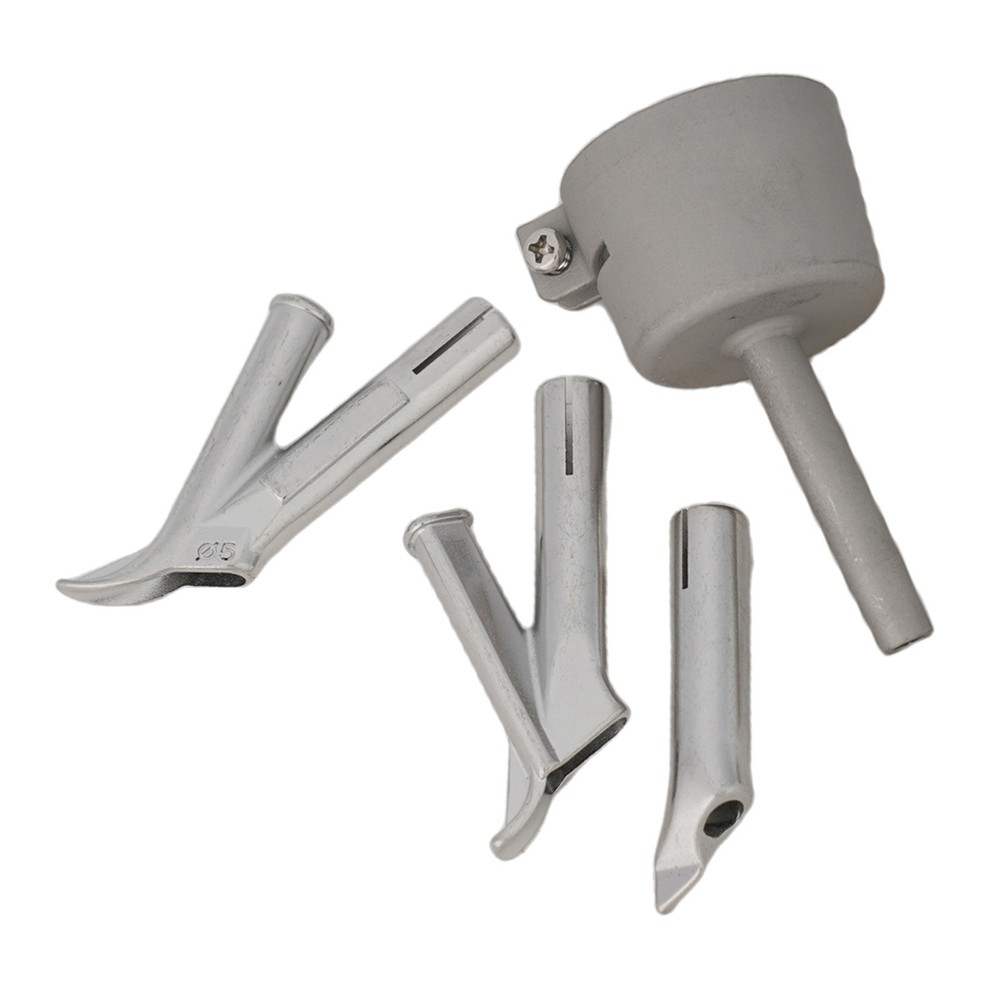 Speed Welding Nozzle Kit Silver Titanium Alloy Versatile Tools