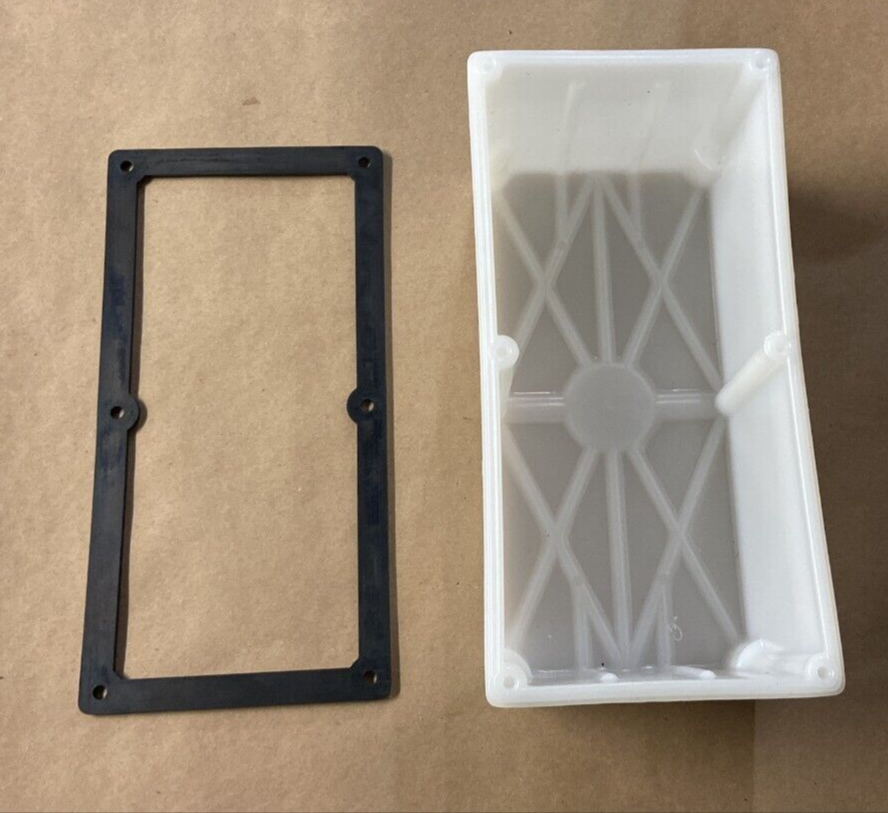 SPX POWER TEAM PA6 PLASTIC TANK AND GASKET REPLACE OEM 61243