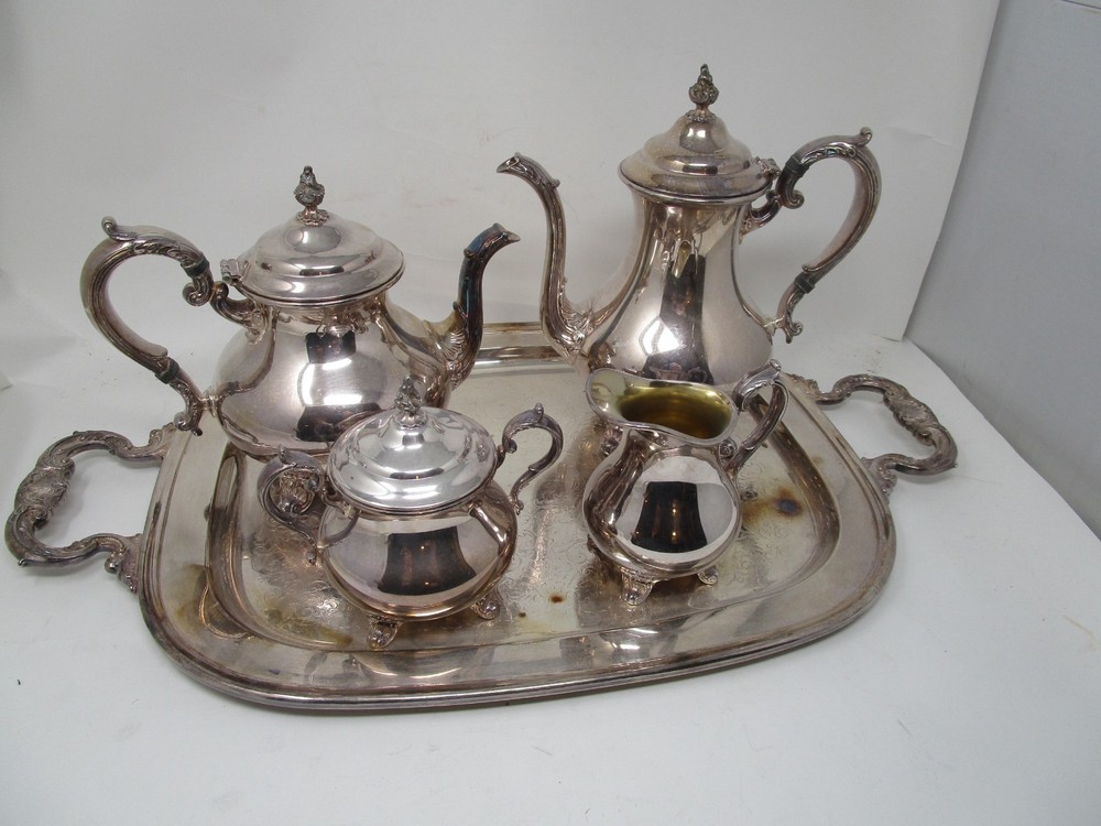 Gorham Silverplate 5 piece Coffee Tea Service Set
