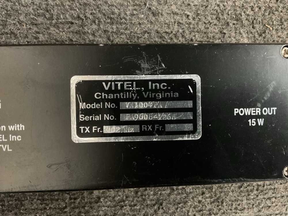 Vitel VX1004 Environmental Data Logger VX1004DCP W/ Power Supply