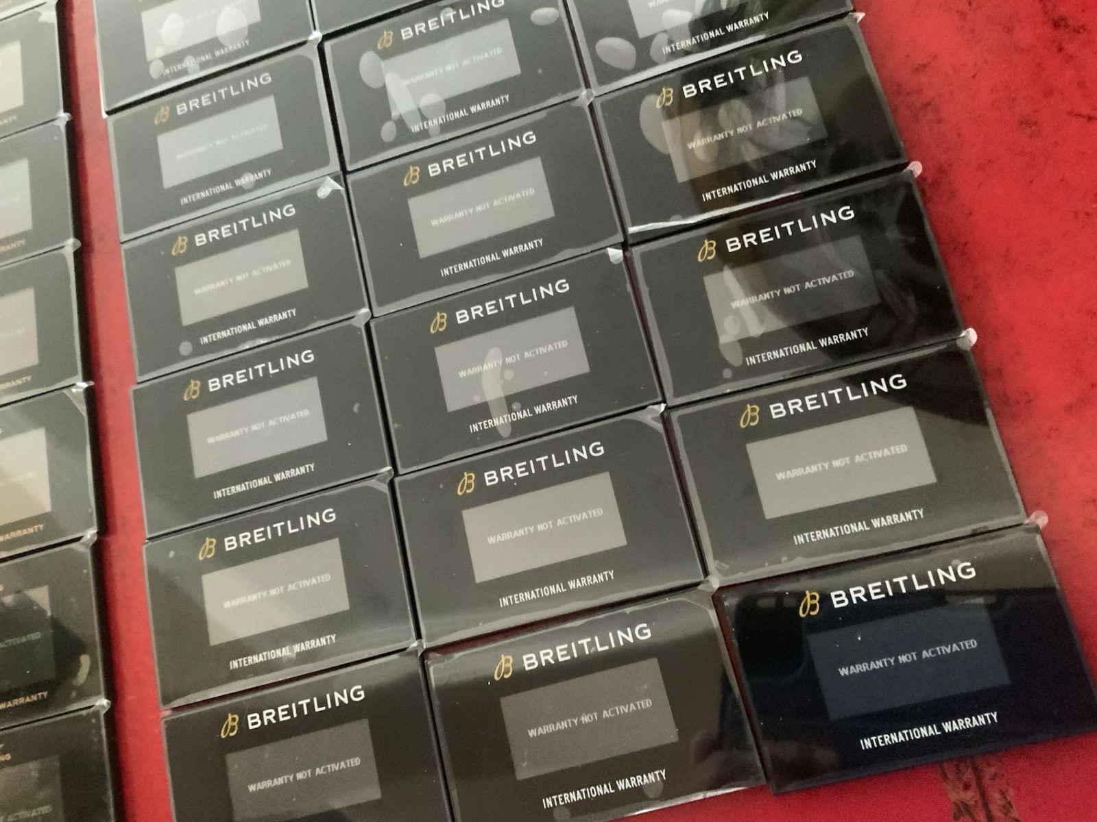 Breitling Watch International Digital Warranty Open NOT ACTIVATED (ONLY ONE)