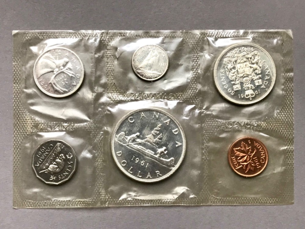 1961 Canada Silver Prooflike Set