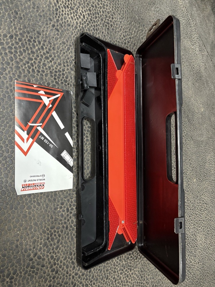 Road Emergency Warning Triangle Foldable Safety Sign With Case