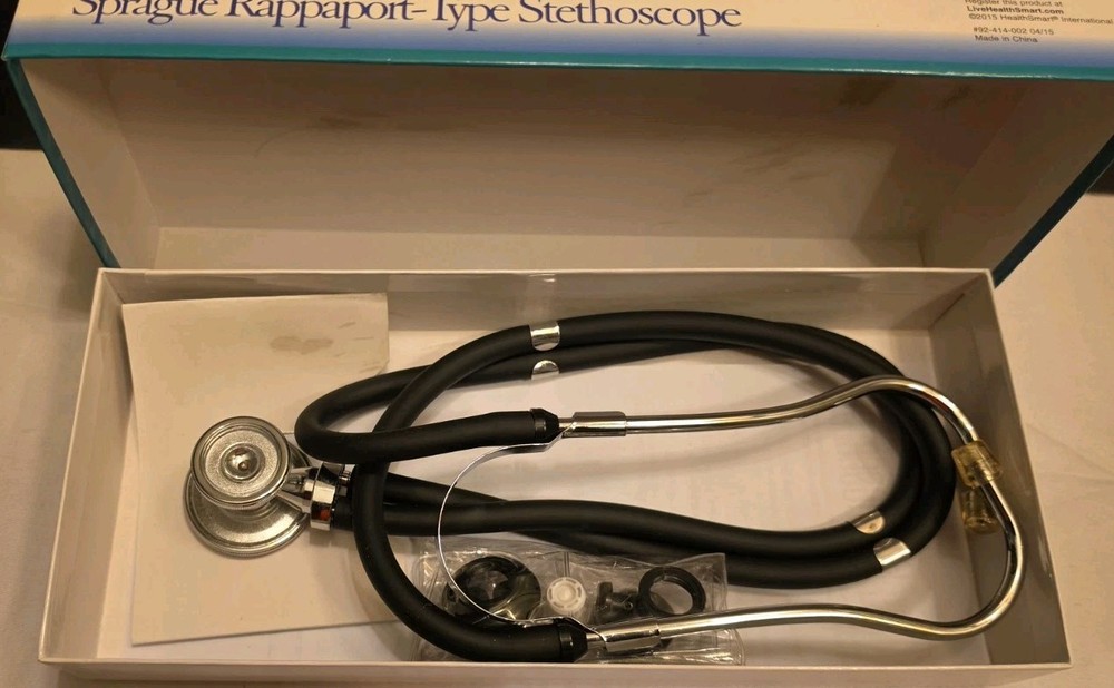 Legacy Sprague Rappaport-Type Stethoscope ''1 Count, Black, 30 L''