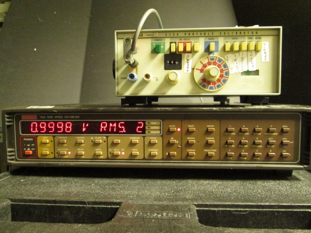Keithley 194A Dual Channel Voltmeter RMS AVG Math 32K buffer High speed