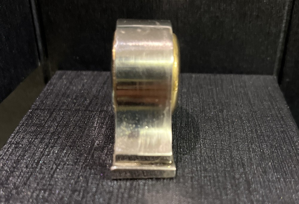 Platinum Miniatures Collection Clock Gold Tone