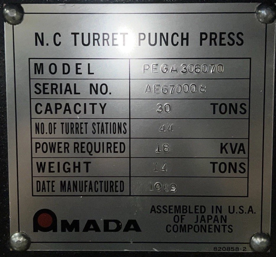 AMADA PEGA 367