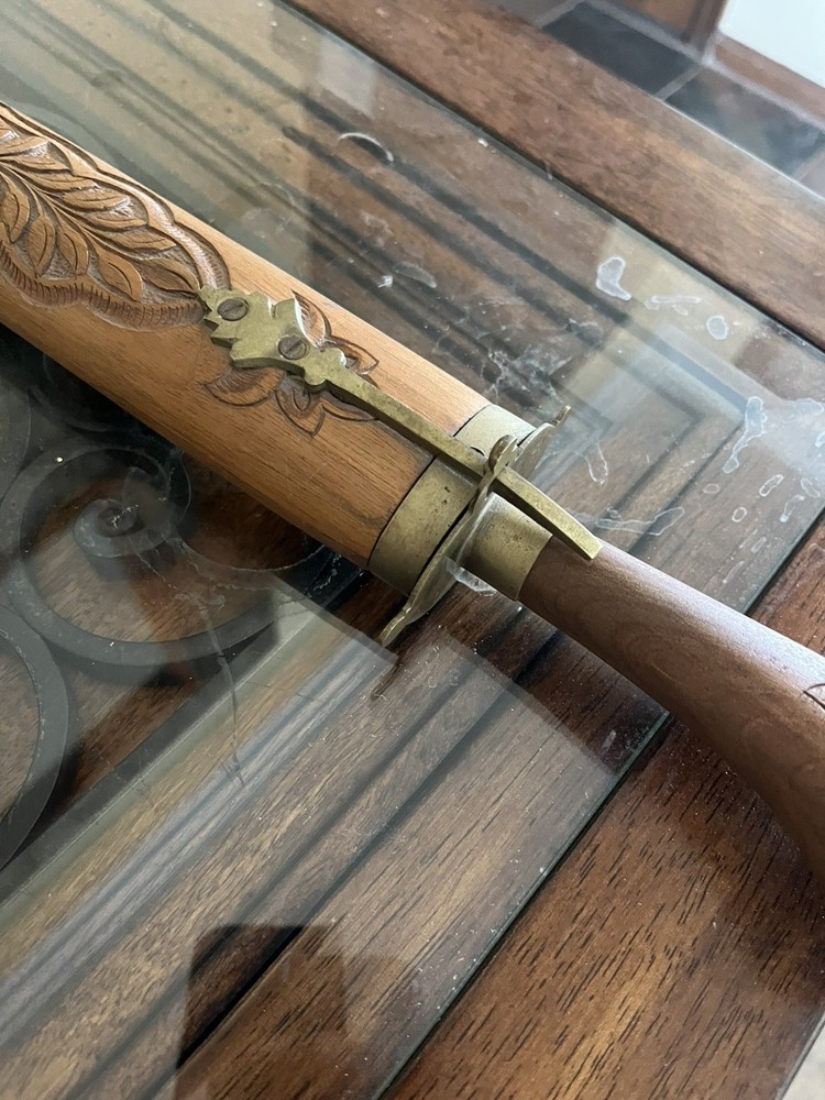 Vintage Handmade And Craved Knife