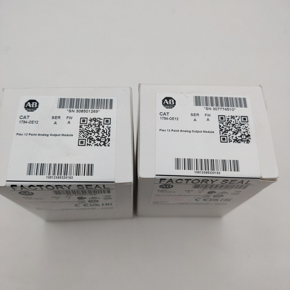 AB 1794-OE12 SERA Flex12 Point Analog Output Module New Sealed US