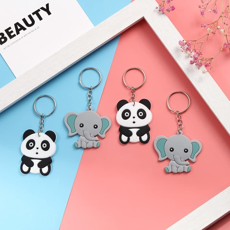 KINGFOREST 100PCS Split Key Ring Kit with Chains & Jump Rings 100PCS, Silver