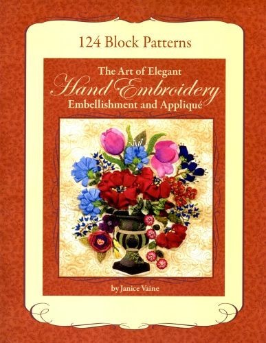 The Art of Elegant Hand Embroidery Pattern Packet ~ 124 Block PATTERNS