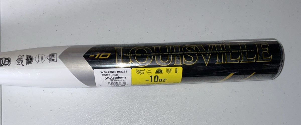 2024 Louisville Slugger META X 32" / 22 oz (-10) Fastpitch Softball Bat NEW