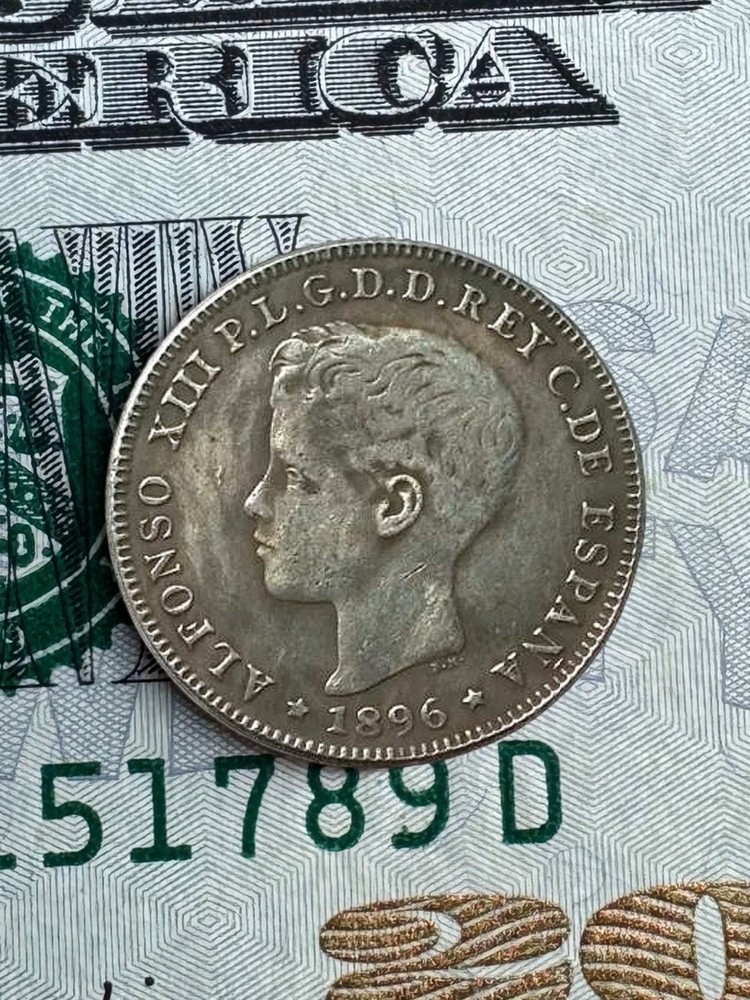 1896 Puerto Rico 40 centavos
