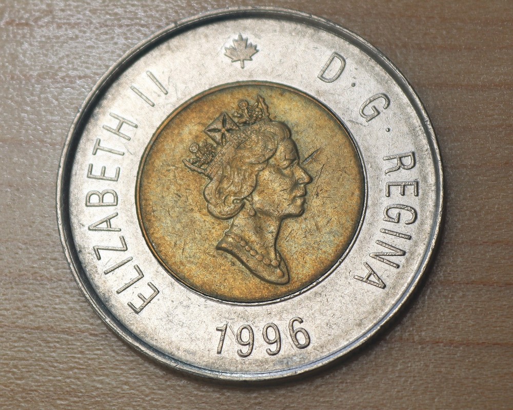 1996 Canada 2 Dollars Polar Bear
