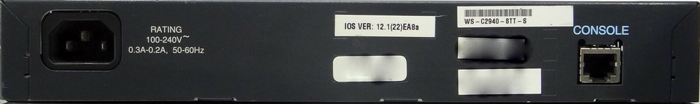 Cisco Catalyst (WSC29408TTS) 8-Ports External Switch Managed