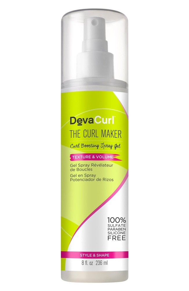 DevaCurl The Curl Maker Curl Boosting Spray Gel 8-oz,