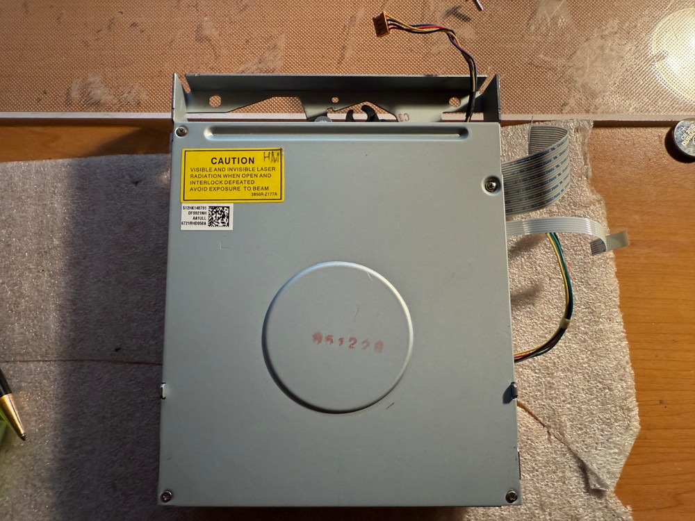 LG 6721RHD050A Deck DVD Deck Assembly Disk Loader For LDA-511