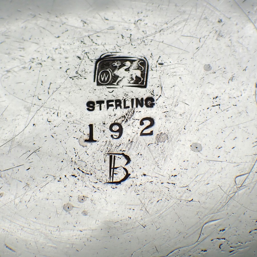 Repousse Cup Whiting Sterling Silver Inscribed