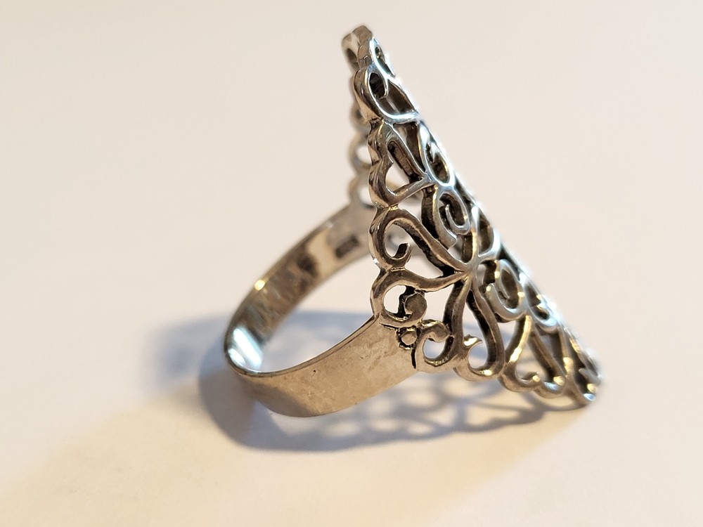 Vintage Sterling Silver, 0.925, Ring, sz 9