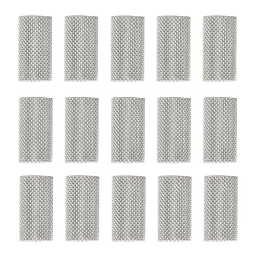 15pcs Heater Glow Plug Screen Burner Strainer Screen Filter with Tool