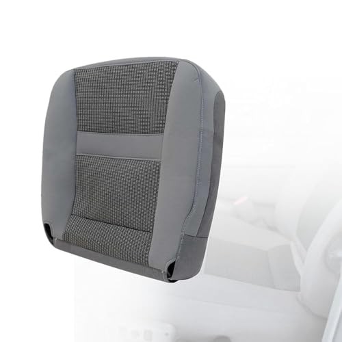 Gray Driver Side Bottom Replacement Cloth Seat Cover Compatible with Dodge