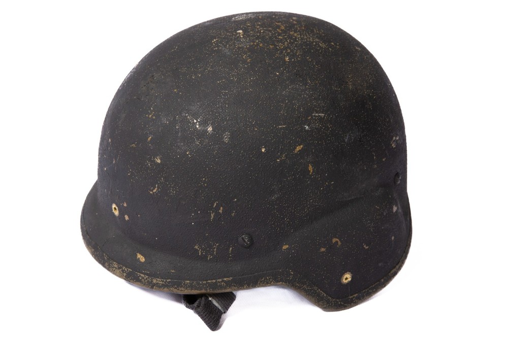 USGI PASGT Helmet Black Surplus Modified SWAT Medium