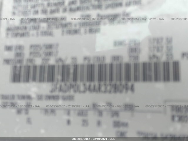 Blind Spot Detection System Warning Control Module fits 2010 Ford Fusion D