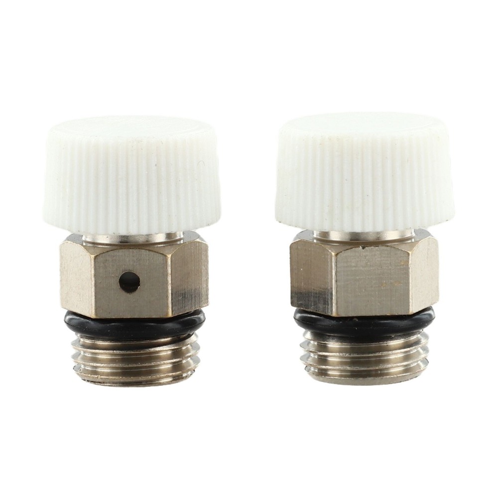 2 Pieces Automatic Heater Bleeder For Radiator Bleed Valve for Heating Systems