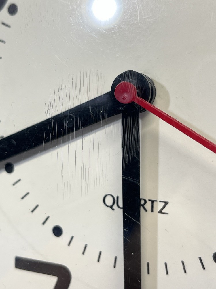 Vintage 9in Blue Ingraham Wall Clock