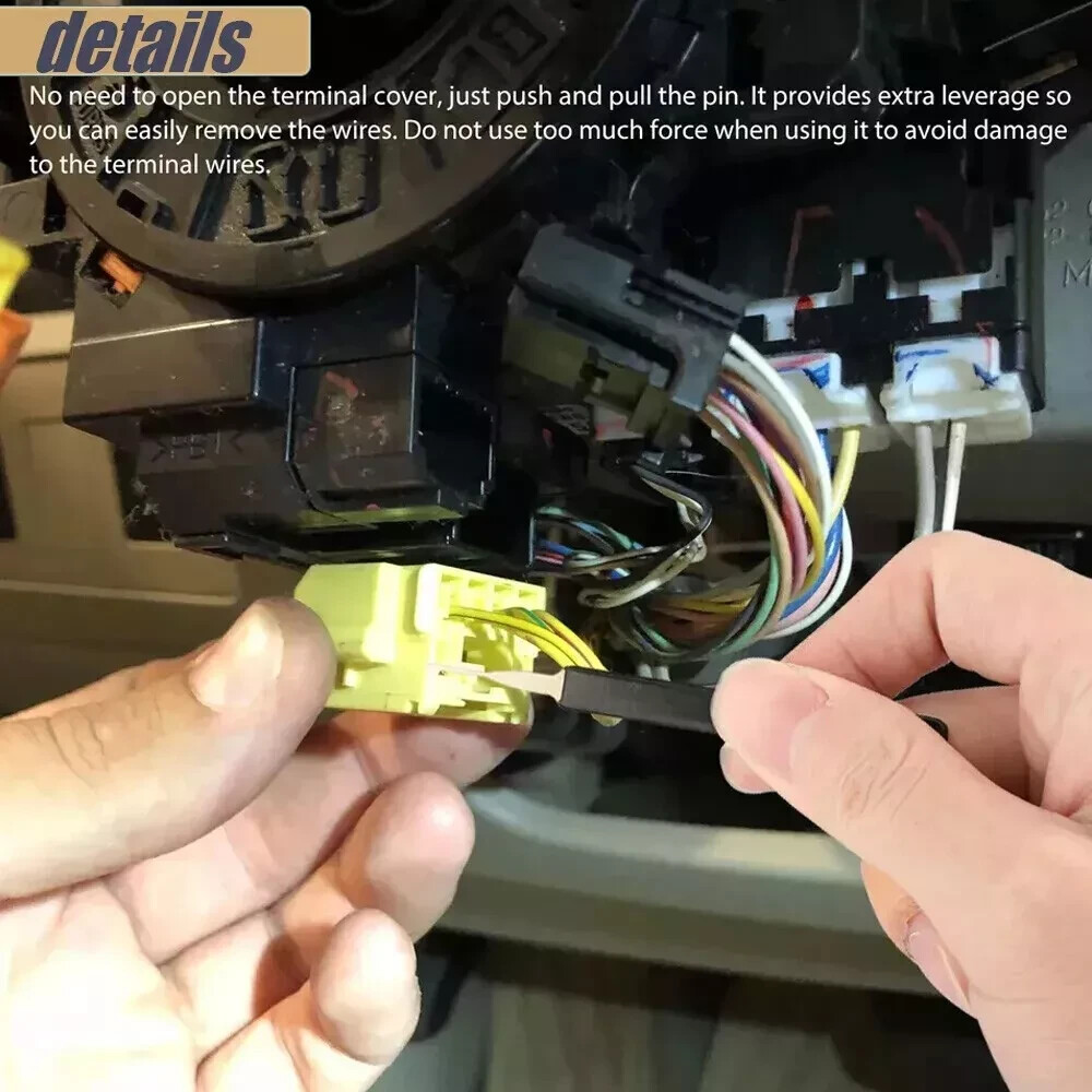 18X Pin Ejector Wire Kit Extractor Connector Puller Car Terminal Removal Tool