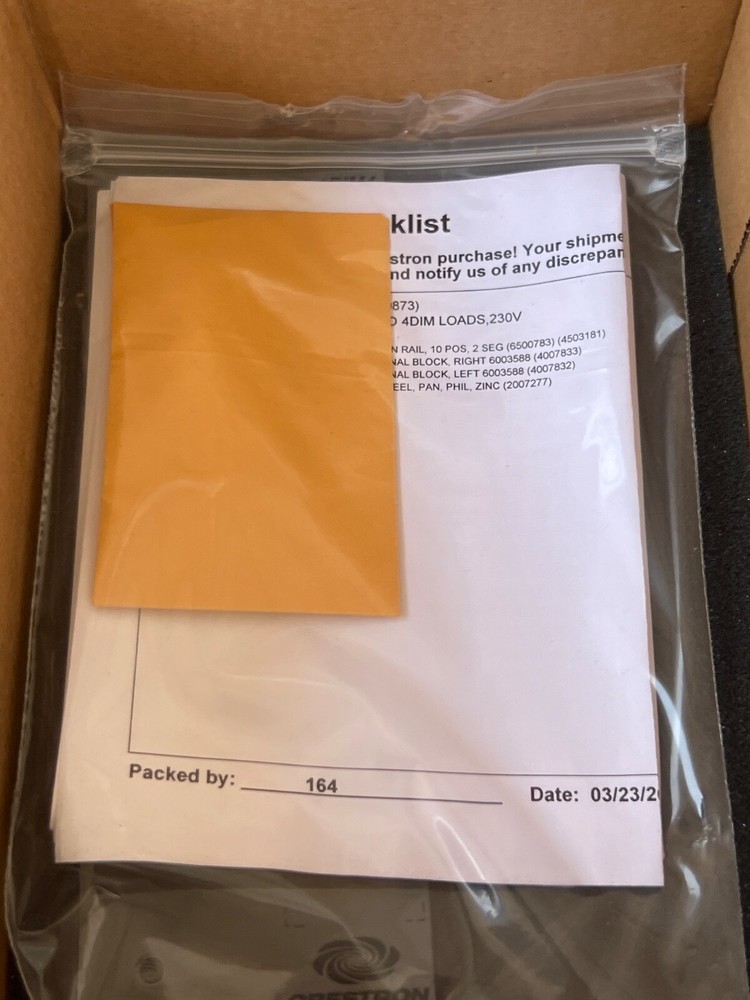 Crestron CLTI-1DIM4 Terminal Block 6500873