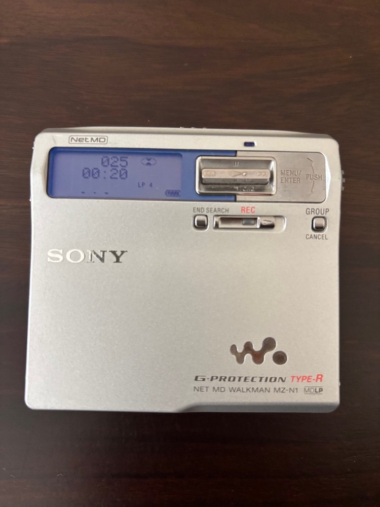 Sony Walkman MiniDisc Player MZ-N1 - Player/Recorder Working