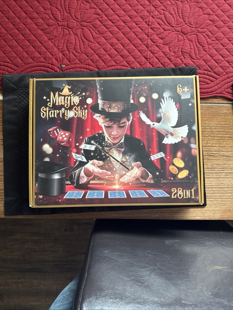 Beginner Magic Kit - 250+ Tricks, Step-by-Step Video Instructions, Ages 6+