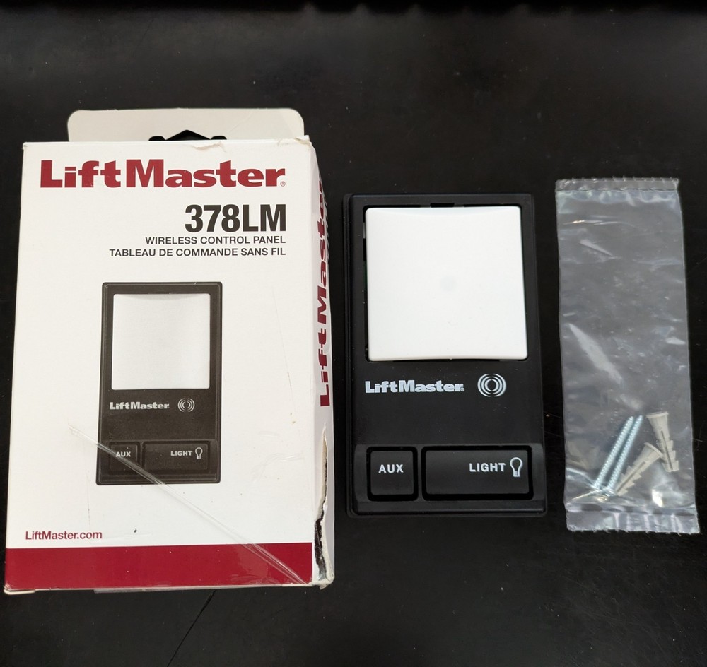 Genuine Liftmaster 378LM Wireless Control Panel Auxiliary Control G D O