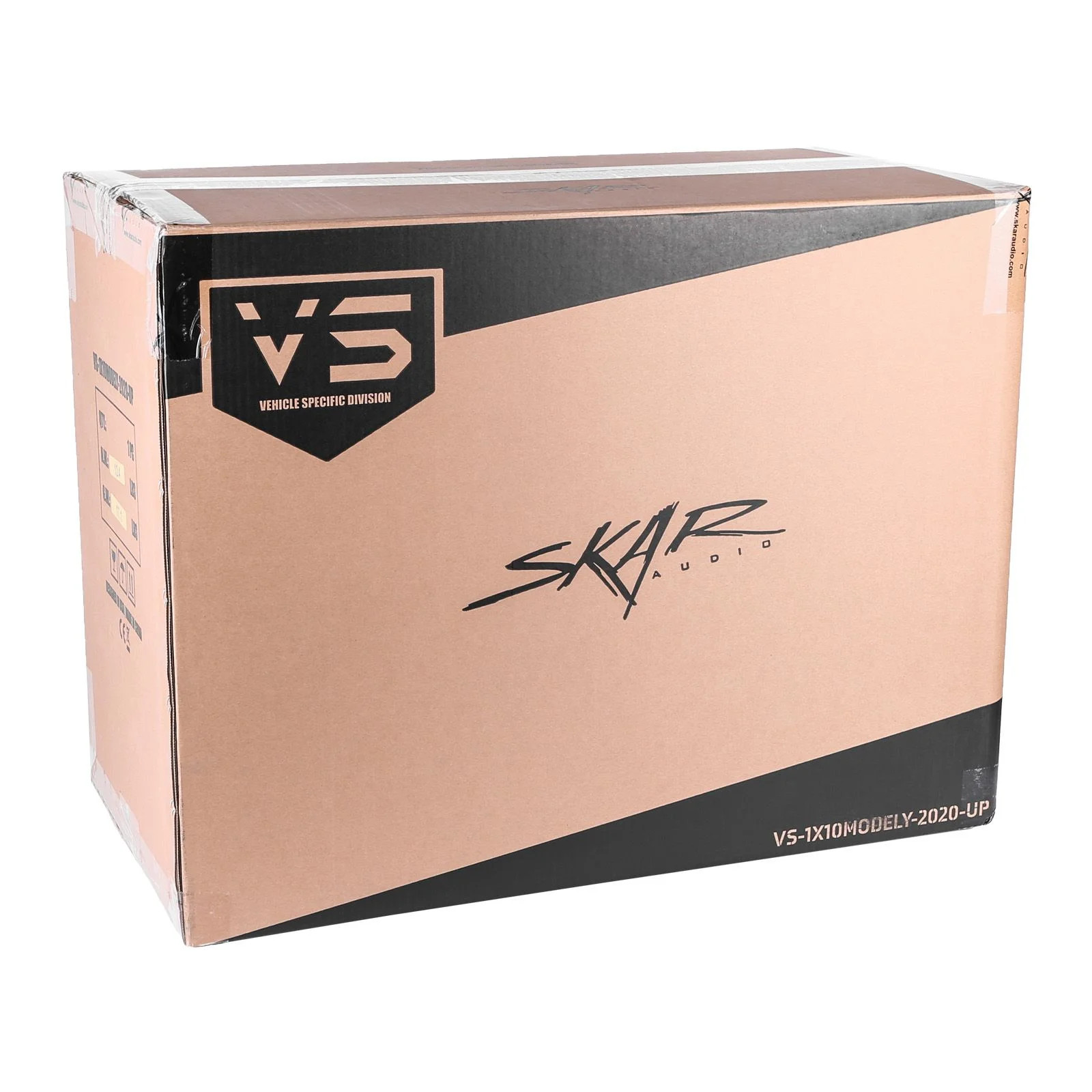 NEW SKAR AUDIO SINGLE 10" SEALED SUB BOX FITS 2020-2024 TESLA MODEL Y