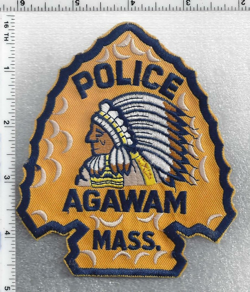 Agawam Police (Massachusetts) 2nd Issue Shoulder Patch