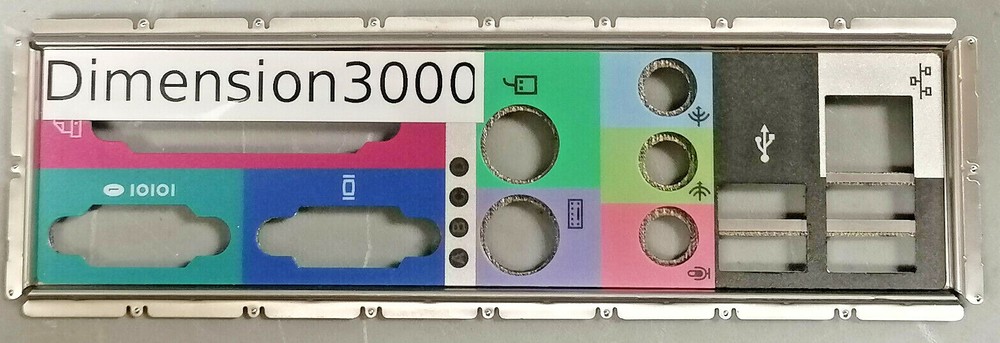 DELL Dimensions 3000 I/O Shield BackPlate