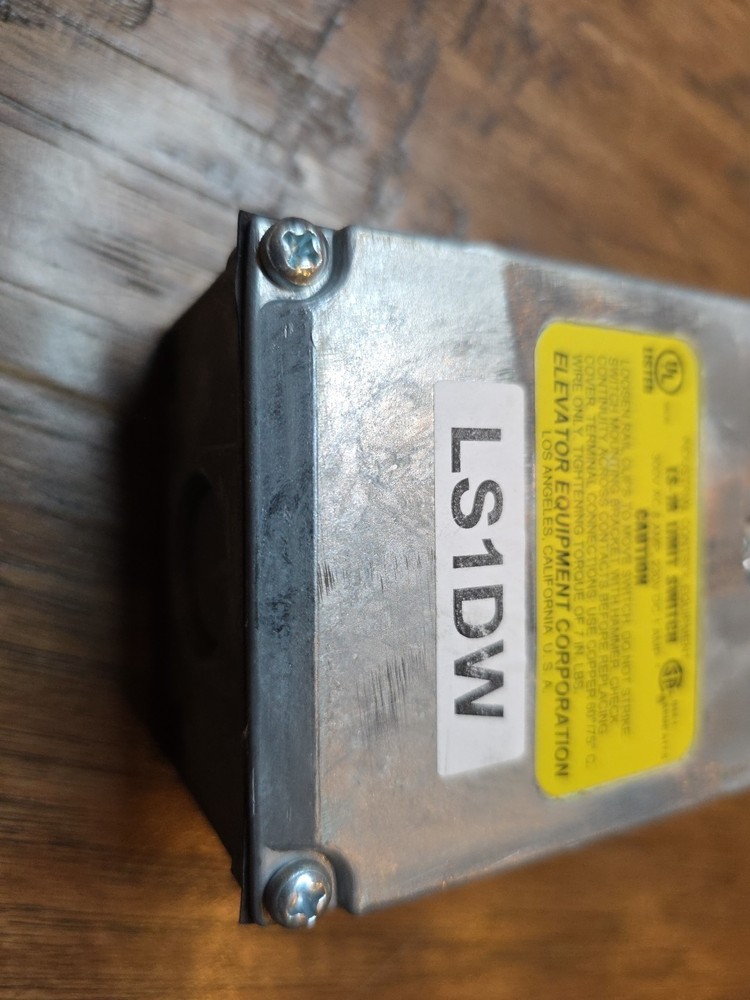 New Elevator Equipment Co / EECO LS-1B Elevator Limit Switch Free Shipping