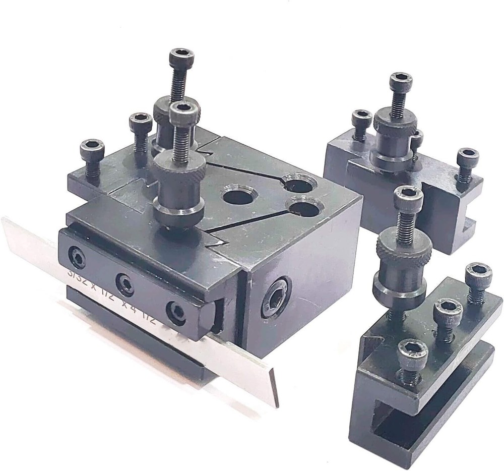 Mini Lathe's Quick Change Tool Post Set II Suits Mini & 90-115mm Centre Height