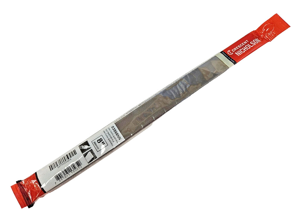 03566NN Nicholson 8" Flat Bastard File Double Cut