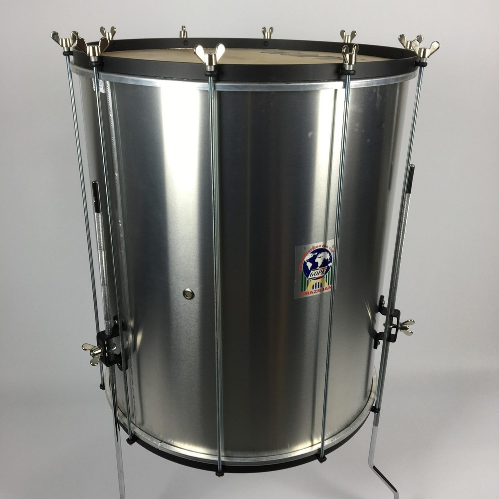 Gope Aluminum Surdo with legs, 20”