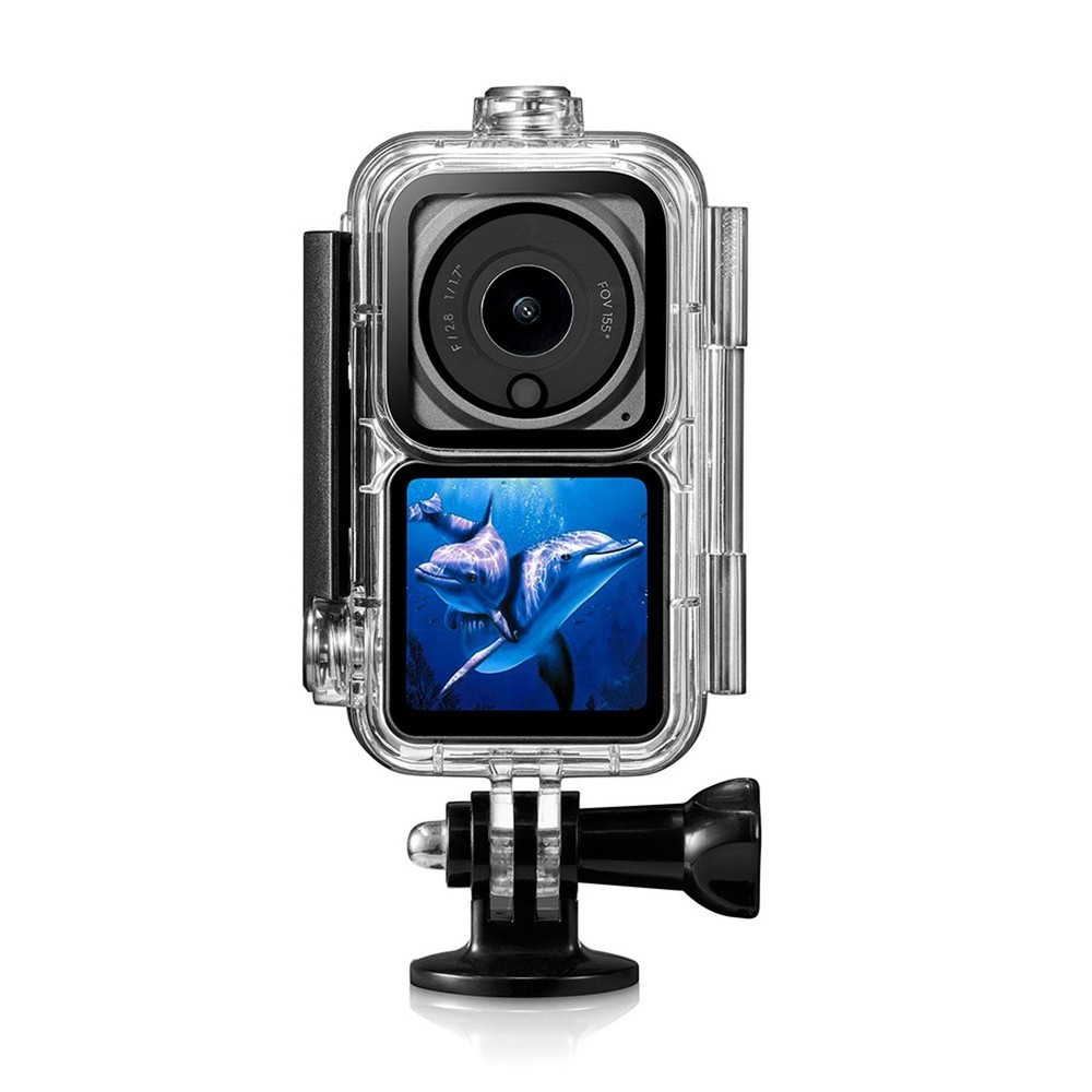Waterproof Case Diving Shell Housing Cover Dual Screen For DJI Action 2 Camera C