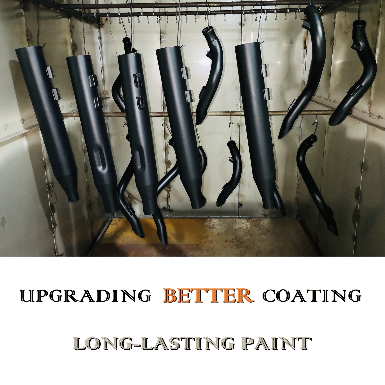 4.0'' Slip On Mufflers for H.o.n.d.a 2018-Up Goldwing GL1800 Exhaust,Black Style