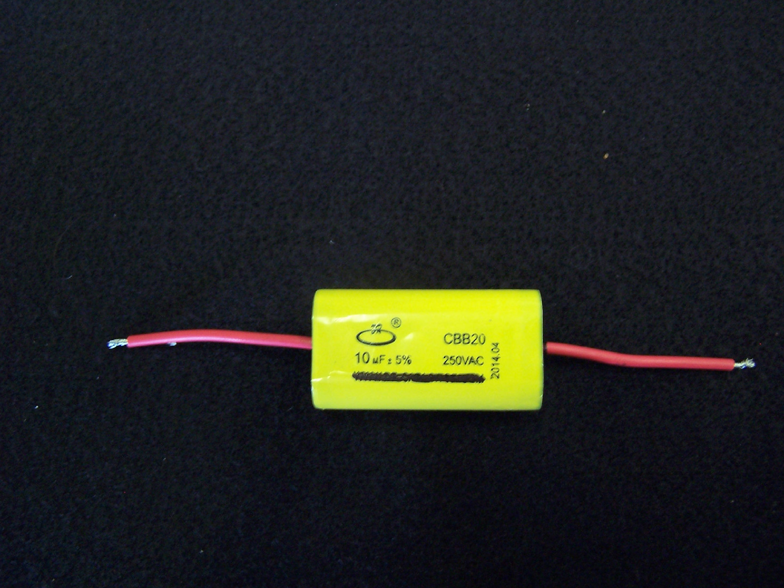 CBB20 Motor Run Capacitor 10uF (MFD) for Zoeller Sump Pump M98 and N98 1/2 hp