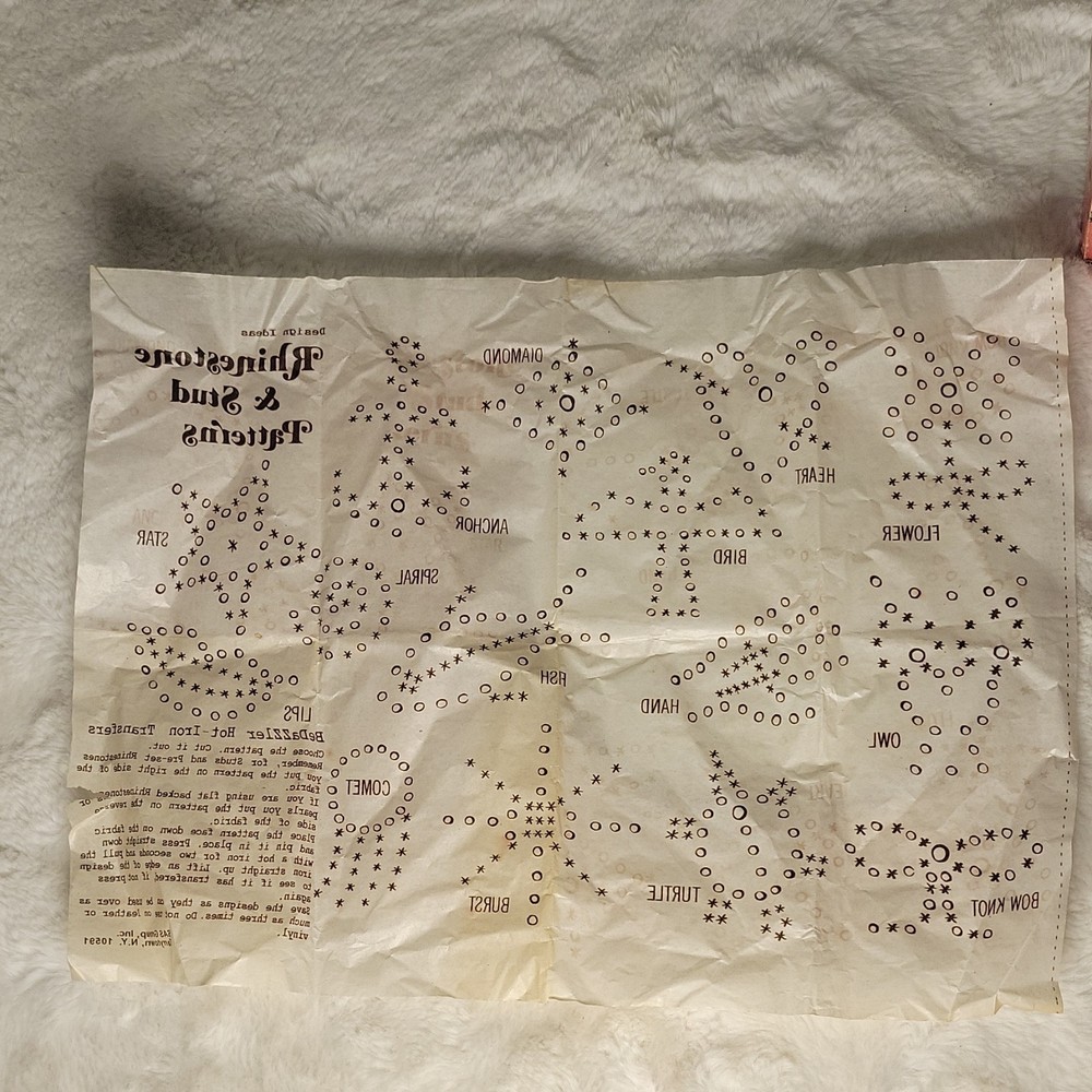 BeDazzler Rhinestone & Stud Setting Tool BDZ-06 with Attachments & Studs