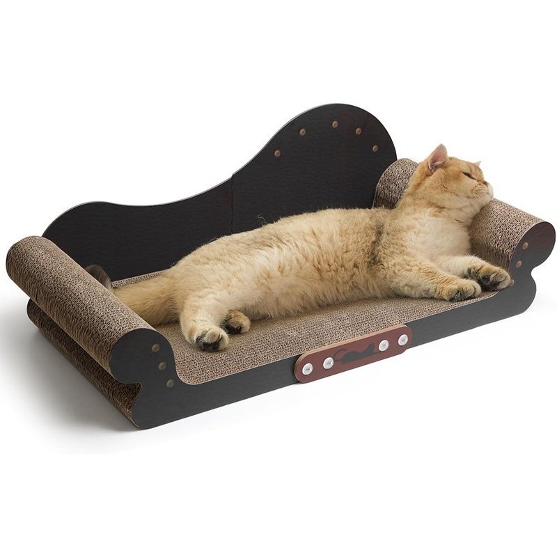 Extra Large Cat Scratcher Bed Lounge Kittens & Cats Durable Elevated Couch New