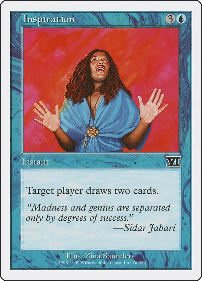 Inspiration Classic Sixth Edition 76 MTG MP